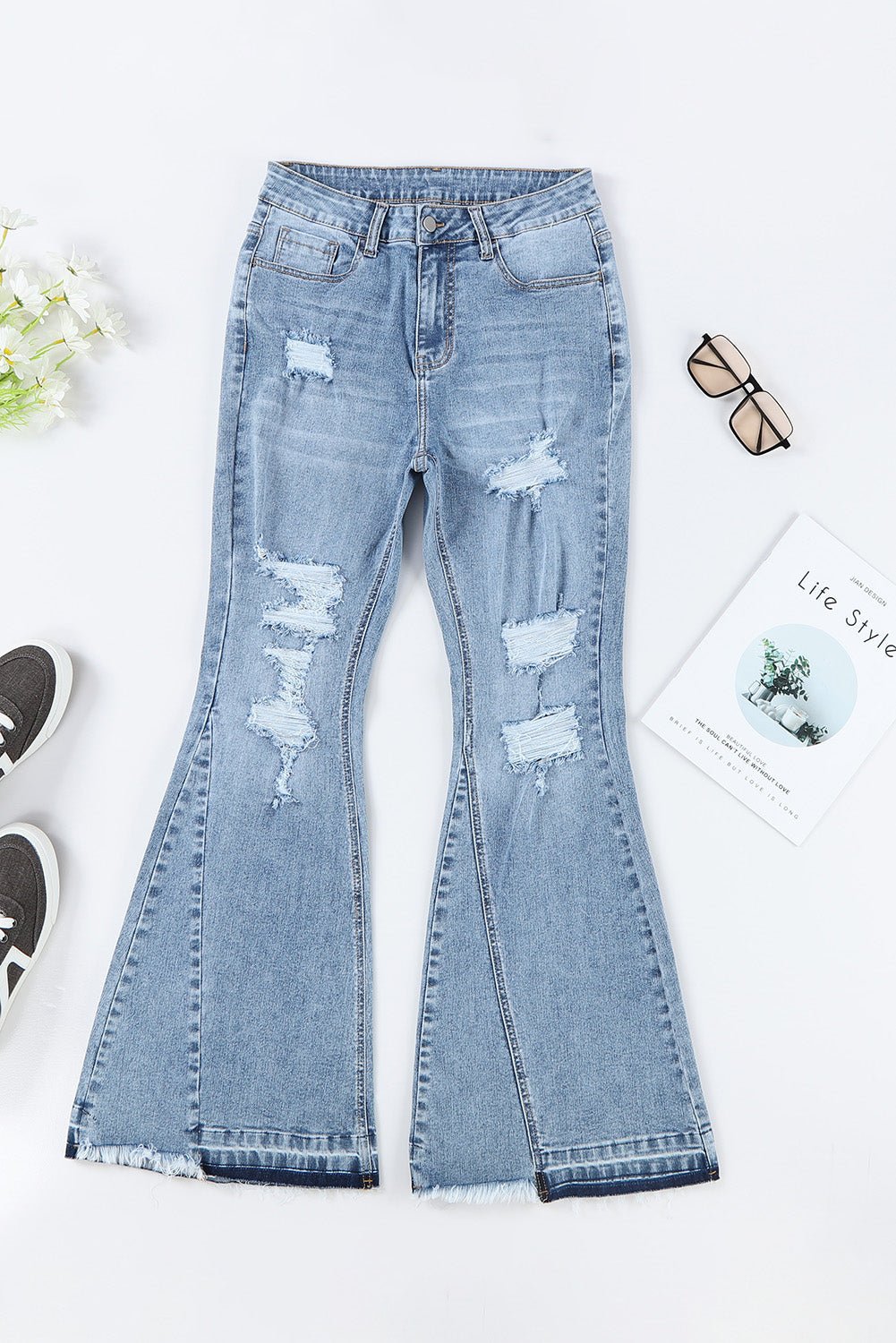 Lana High Rise Flare Jeans - Hello Beautiful Boutique20% OFFThreaded Pear