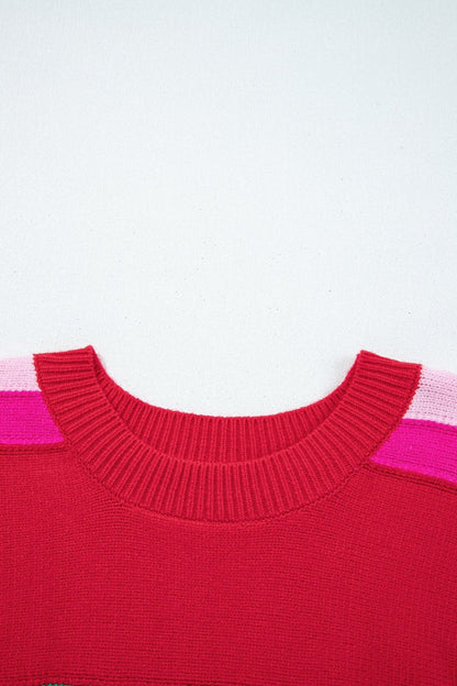 Lana Holly Festive Holiday Sweater - Hello Beautiful BoutiqueSweatersThreaded Pear