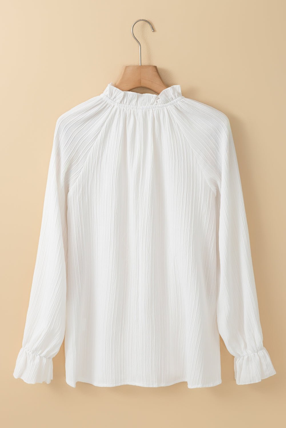 Lanabina Ripple Bubble Sleeve Blouse - Hello Beautiful BoutiqueBlouses & ShirtsThreaded Pear