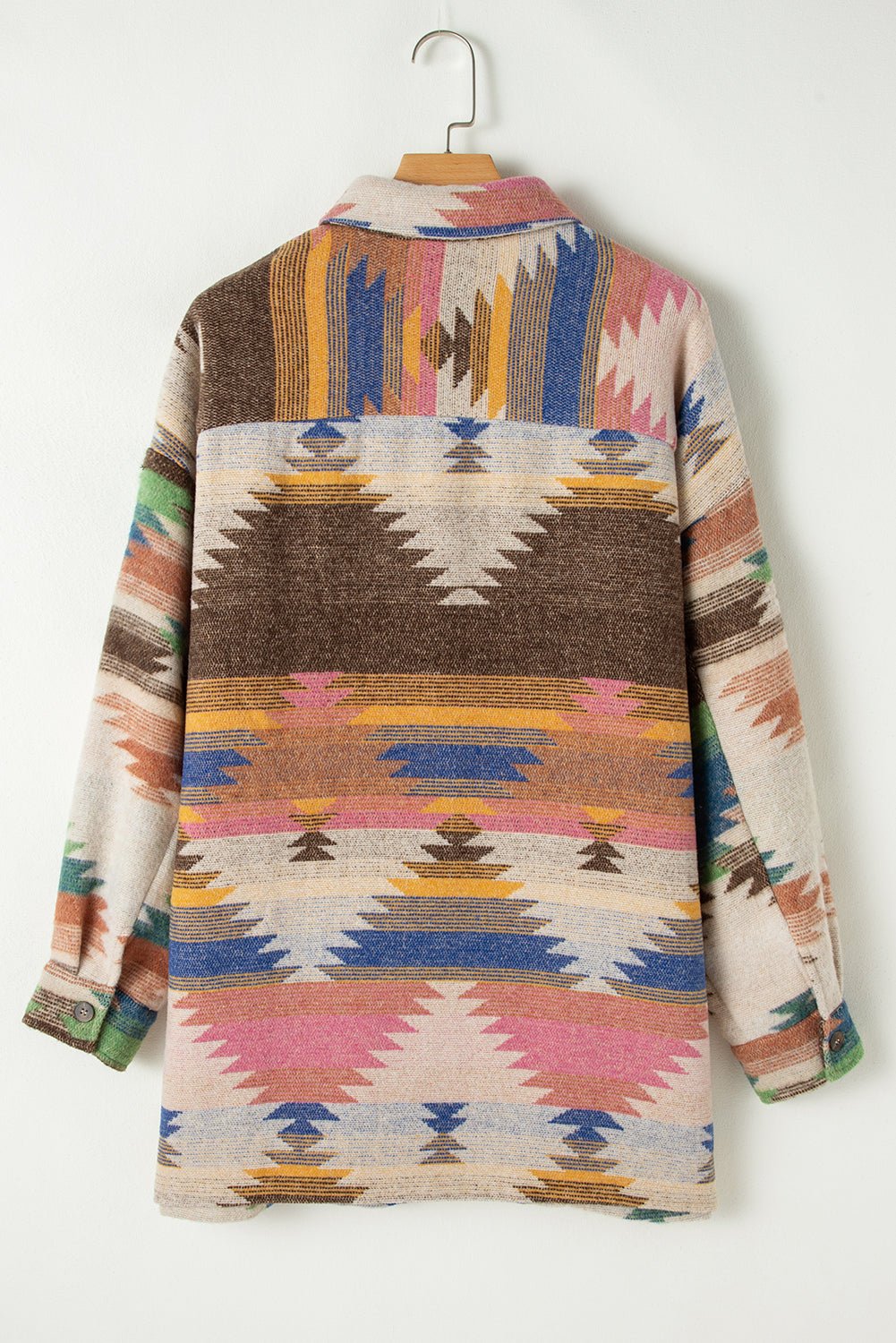 Laney aztec Print Up Shacket - Hello Beautiful BoutiqueJacketsThreaded Pear