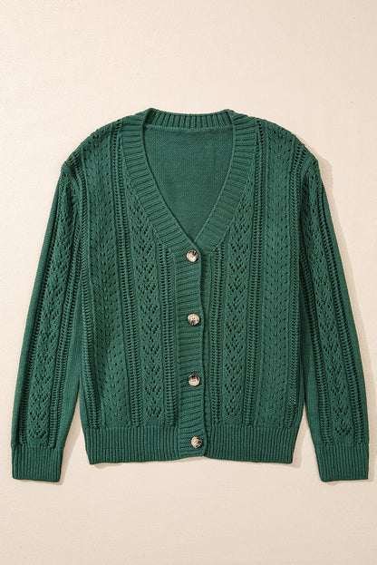 Laney Knit Drop Shoulder Sweater - Hello Beautiful BoutiqueCardigansThreaded Pear