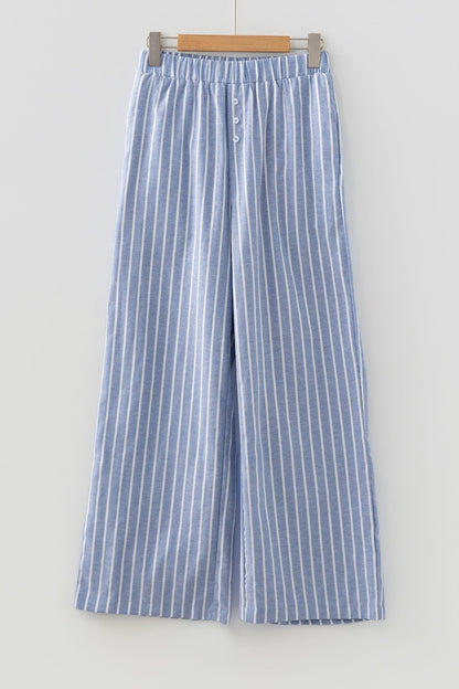 Lara Detail Loose Casual Pants - Hello Beautiful BoutiquePants & CulotteThreaded Pear
