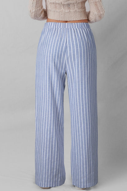 Lara Detail Loose Casual Pants - Hello Beautiful BoutiquePants & CulotteThreaded Pear