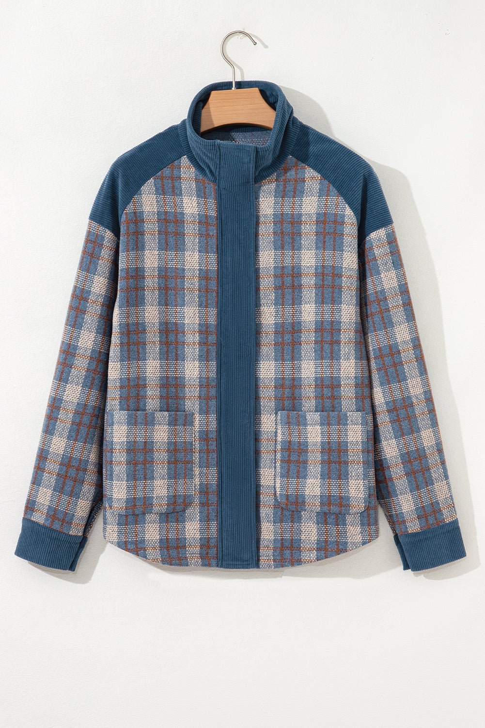 Latara Zip Up Snap Jacket - Hello Beautiful BoutiqueJacketsThreaded Pear
