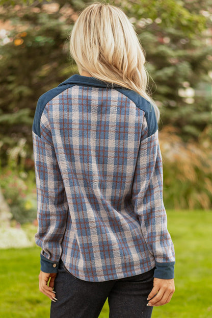 Latara Zip Up Snap Jacket - Hello Beautiful BoutiqueJacketsThreaded Pear