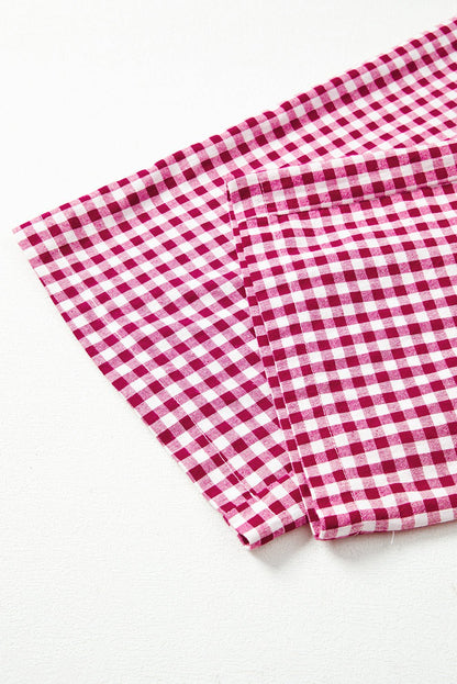 Laura Plaid Casual Loose Trousers - Hello Beautiful BoutiquePants & CulotteThreaded Pear