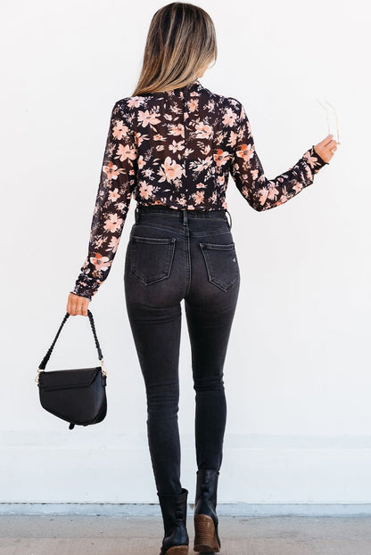 Laura Slim Fit top Long Sleeve Top - Hello Beautiful BoutiqueLong Sleeve TopsThreaded Pear