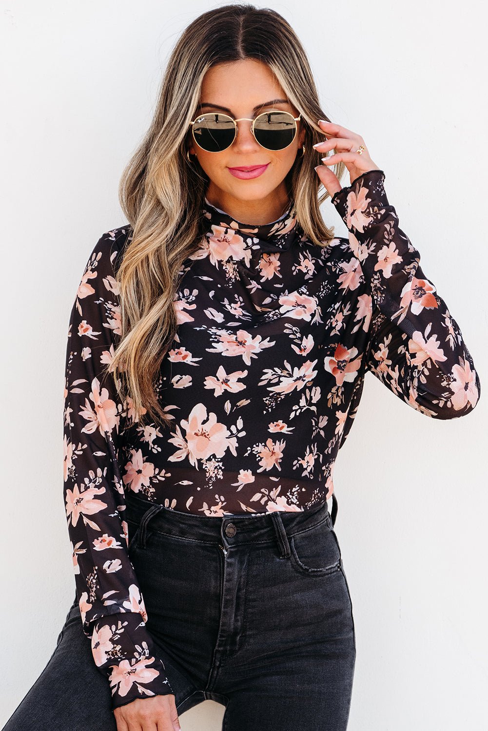 Laura Slim Fit top Long Sleeve Top - Hello Beautiful BoutiqueLong Sleeve TopsThreaded Pear