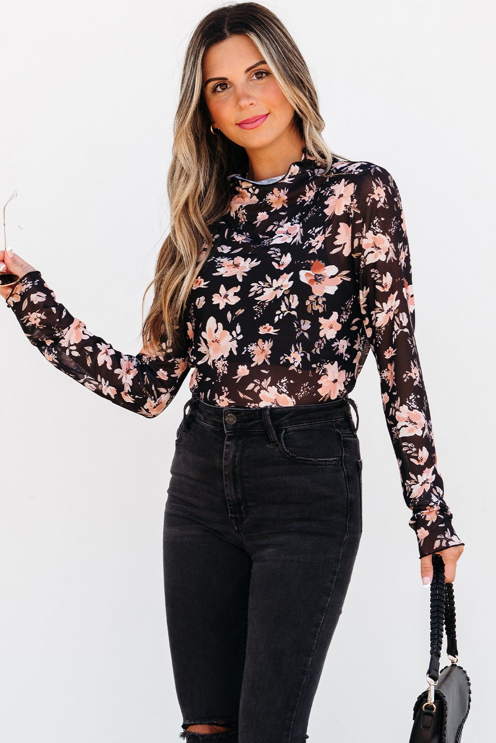 Laura Slim Fit top Long Sleeve Top - Hello Beautiful BoutiqueLong Sleeve TopsThreaded Pear