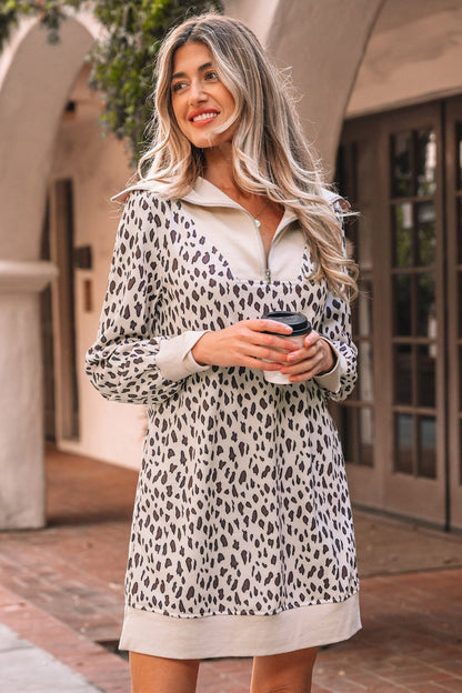 Laurel Patchwork Shift Mini Dress - Hello Beautiful BoutiqueMini DressesThreaded Pear