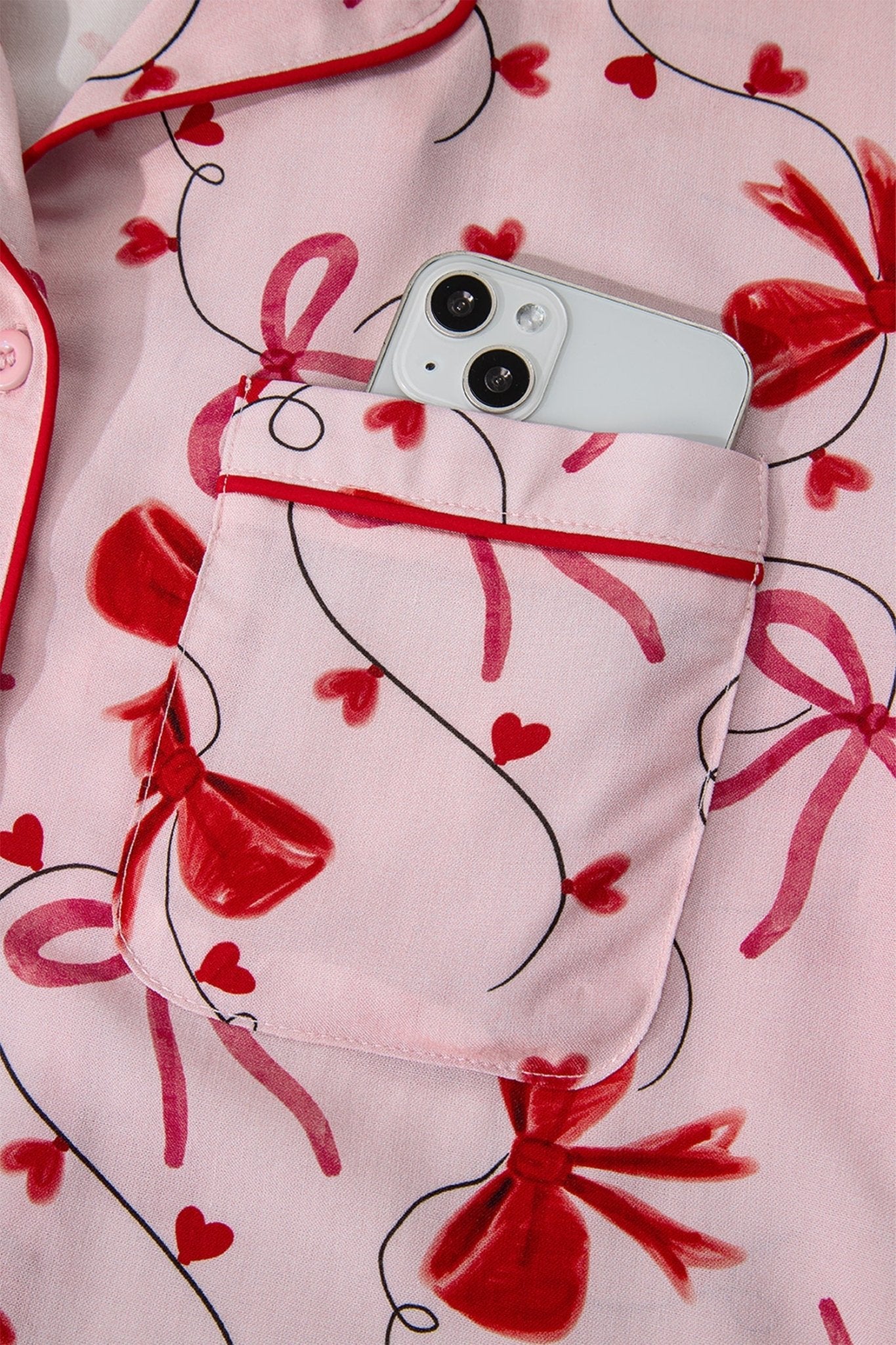 Laurel Pcs Pajama Set Long Sleeve Top - Hello Beautiful BoutiqueSleepwearThreaded Pear