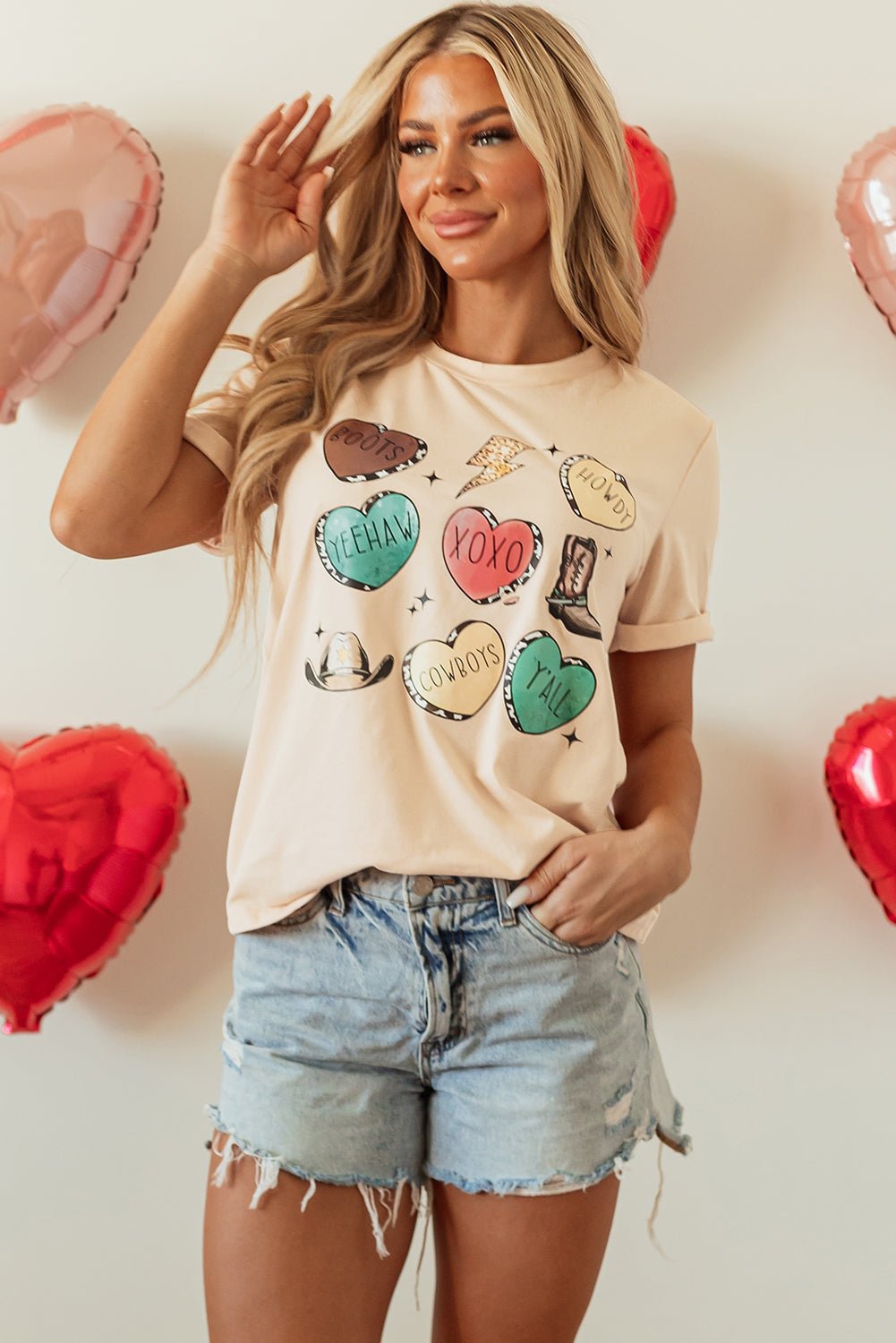 Lauren Graphic T Shirt T-Shirt - Hello Beautiful BoutiqueGraphic TeesThreaded Pear