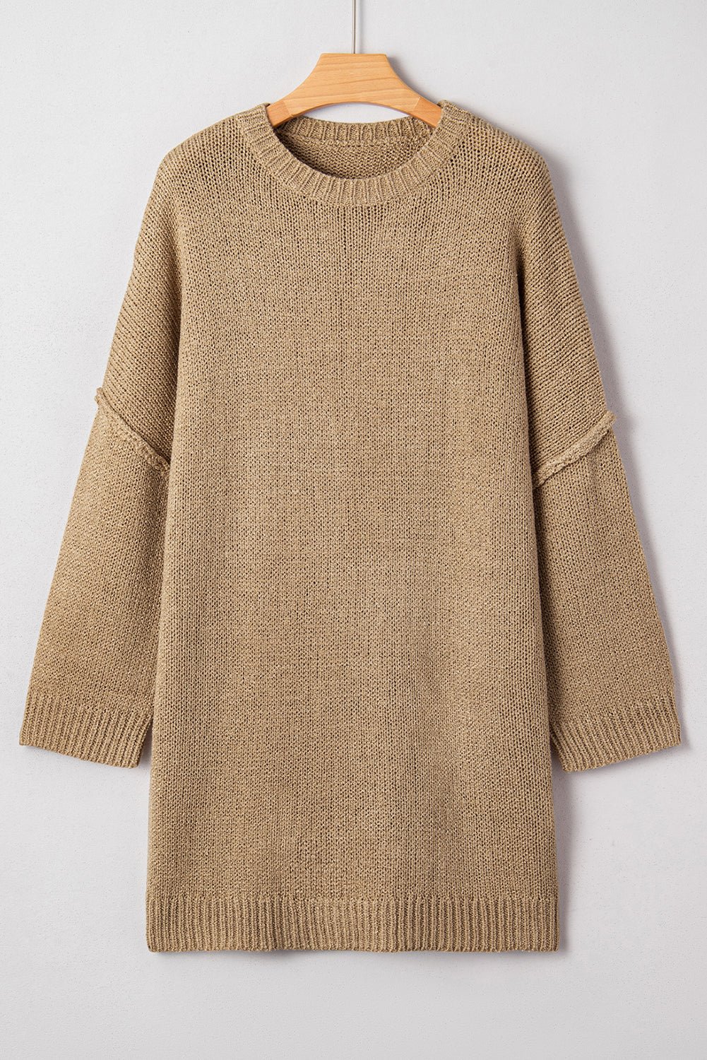 Laylani Drop Shoulder Slouchy Sweater - Hello Beautiful BoutiqueSweater DressesThreaded Pear