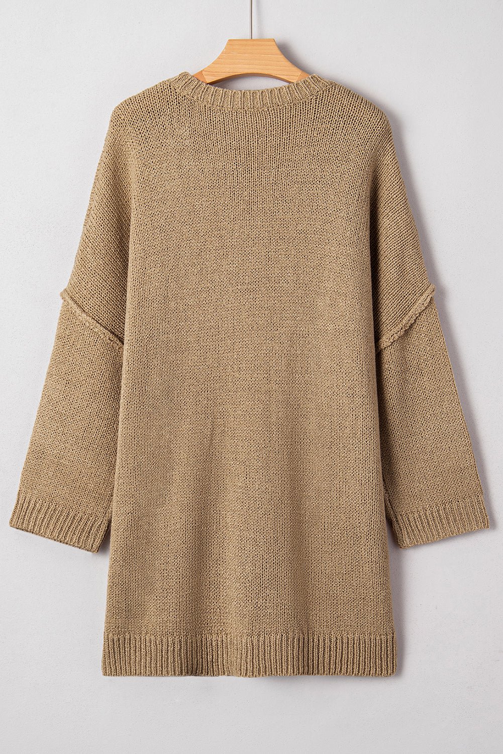 Laylani Drop Shoulder Slouchy Sweater - Hello Beautiful BoutiqueSweater DressesThreaded Pear