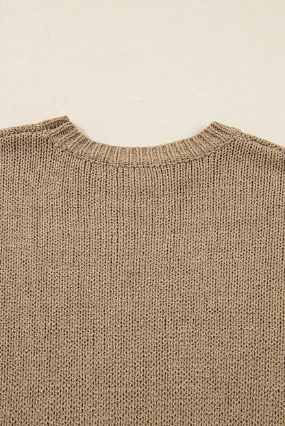 Laylani Drop Shoulder Slouchy Sweater - Hello Beautiful BoutiqueSweater DressesThreaded Pear