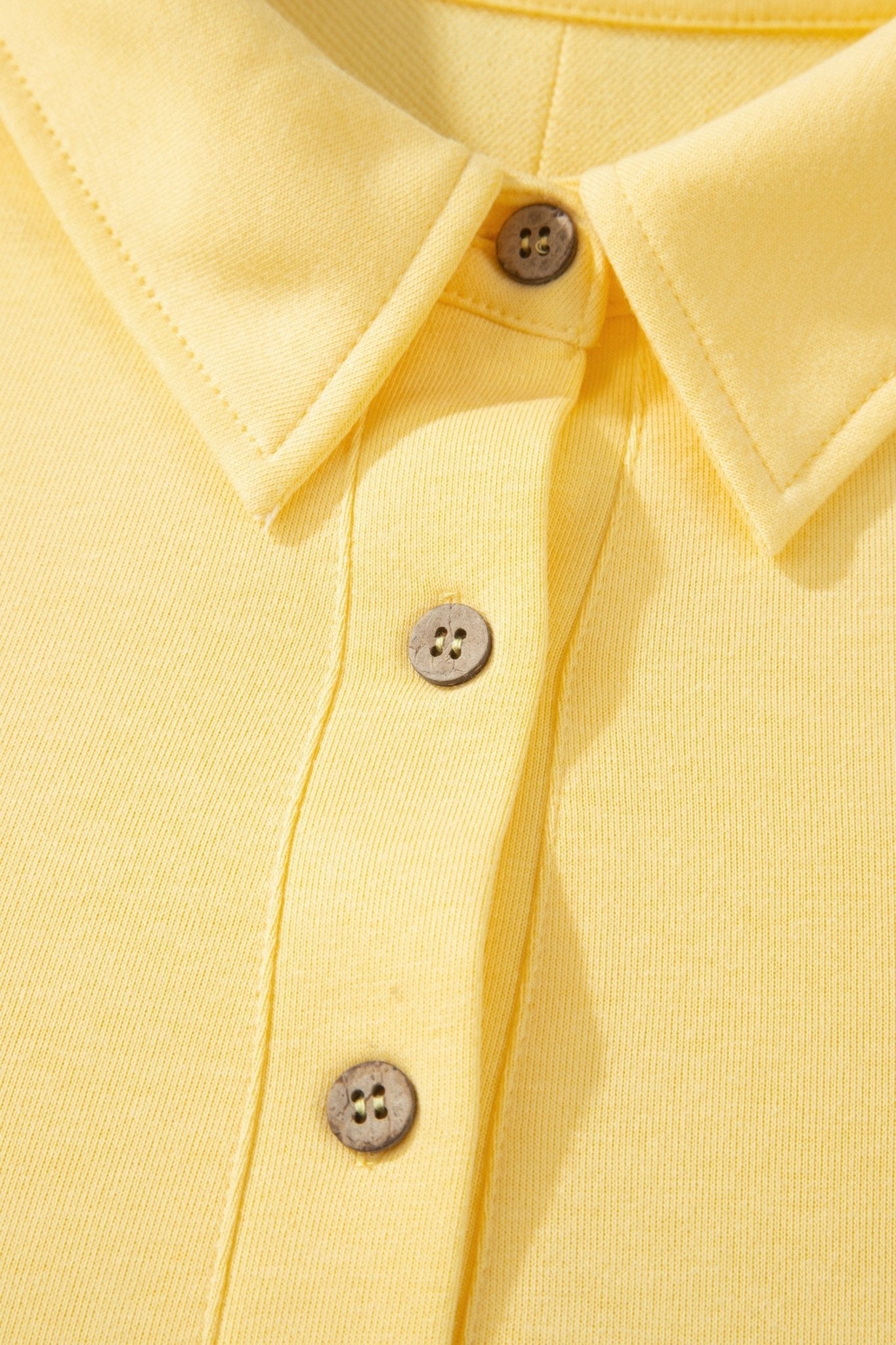 Legacy Solid Color Polo PLUS Tee - Hello Beautiful BoutiquePlus Size LoungewearThreaded Pear