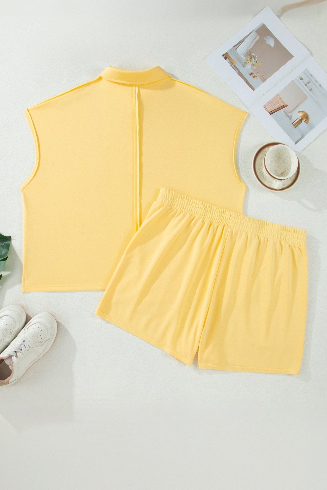 Legacy Solid Color Polo PLUS Tee - Hello Beautiful BoutiquePlus Size LoungewearThreaded Pear