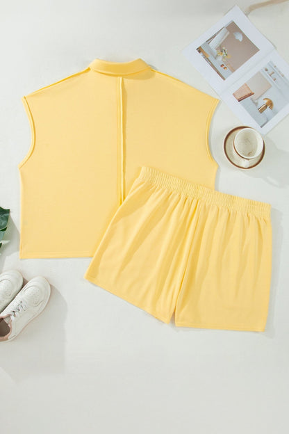 Legacy Solid Color Polo PLUS Tee - Hello Beautiful BoutiquePlus Size LoungewearThreaded Pear