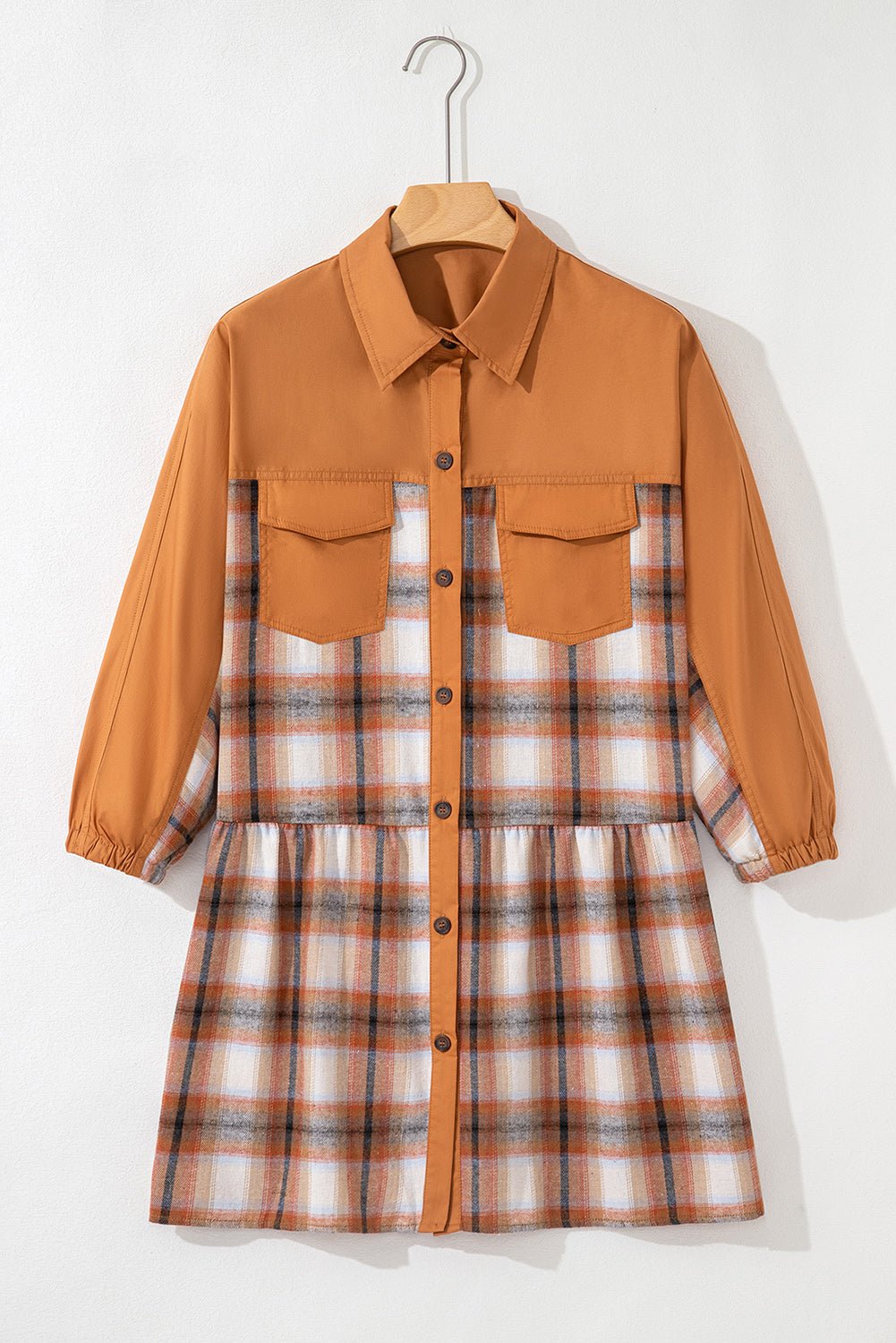 Leila Ruffle Hem Tunic Shirt - Hello Beautiful Boutique15% OFFThreaded Pear