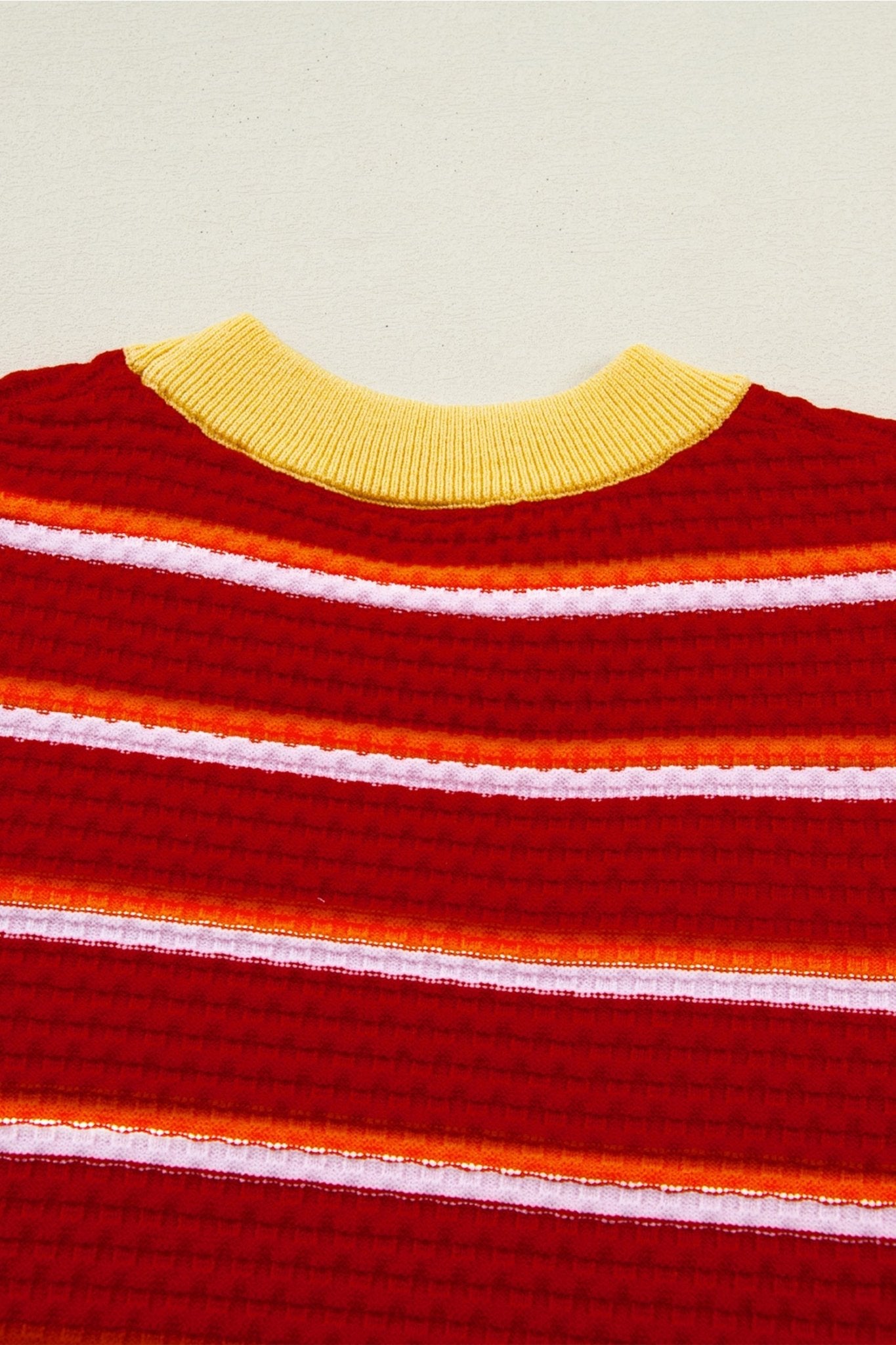 Lennox Trim Half Sleeve Sweater - Hello Beautiful BoutiqueShort Sleeve SweatersThreaded Pear