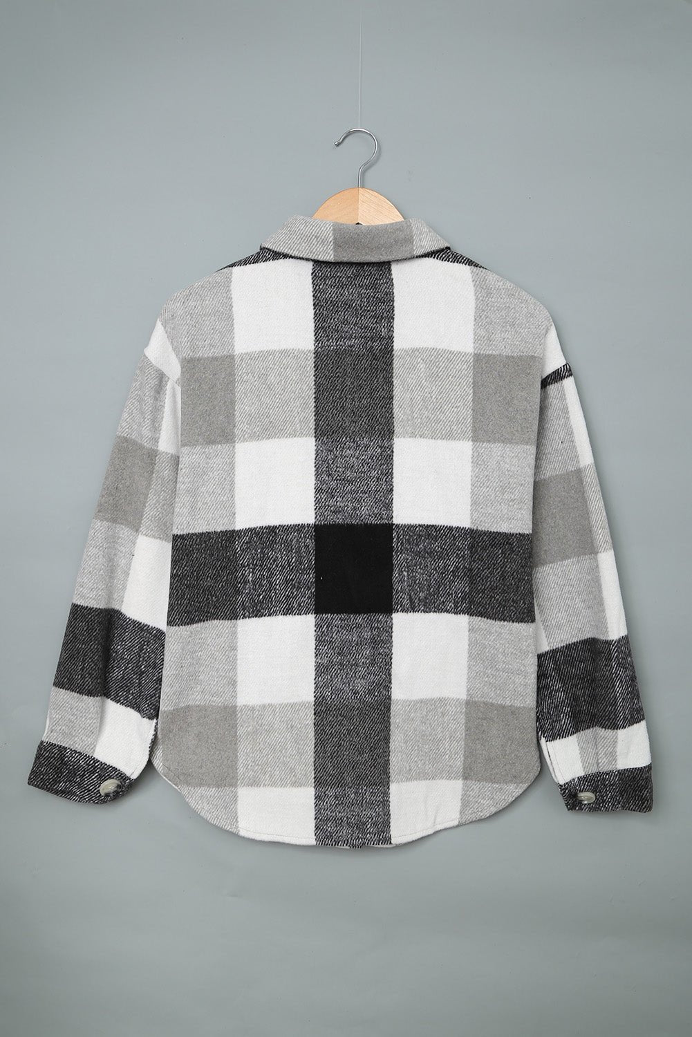 Leslie Block Long Sleeve Jacket - Hello Beautiful BoutiquePlaid ShacketsThreaded Pear