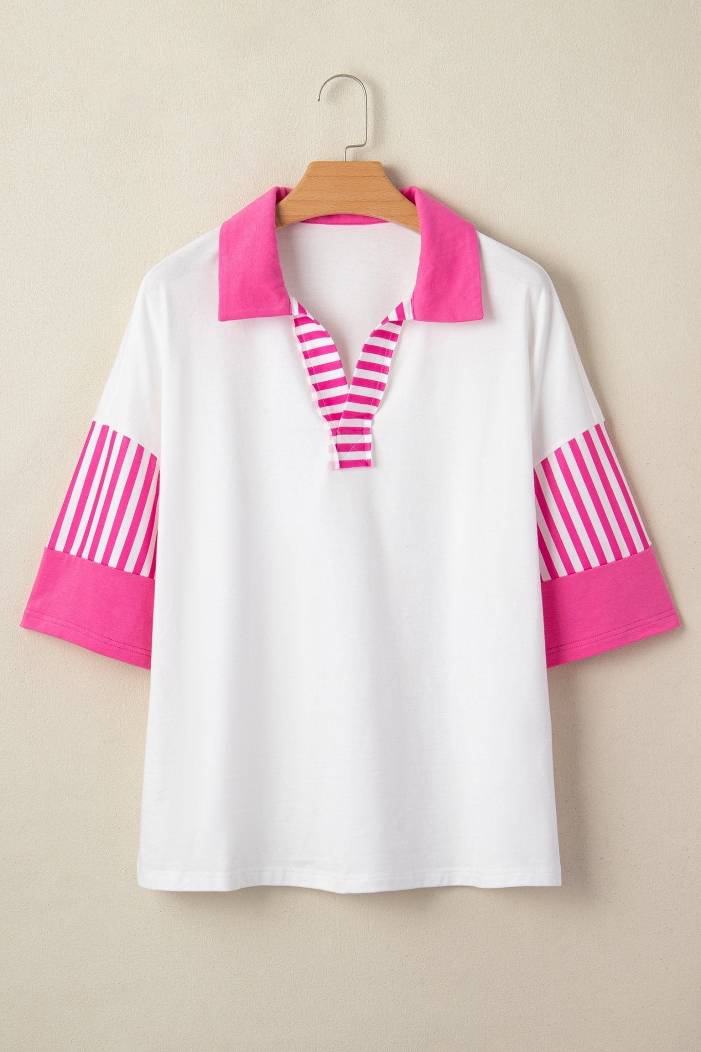 Leslie Half Sleeve T Shirt - Hello Beautiful BoutiqueTops & TeesThreaded Pear