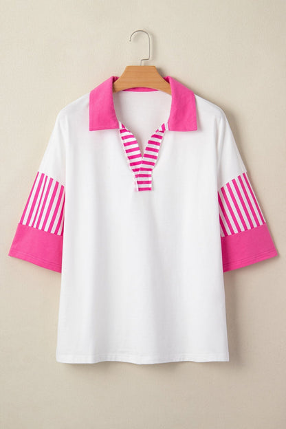 Leslie Half Sleeve T Shirt - Hello Beautiful BoutiqueTops & TeesThreaded Pear