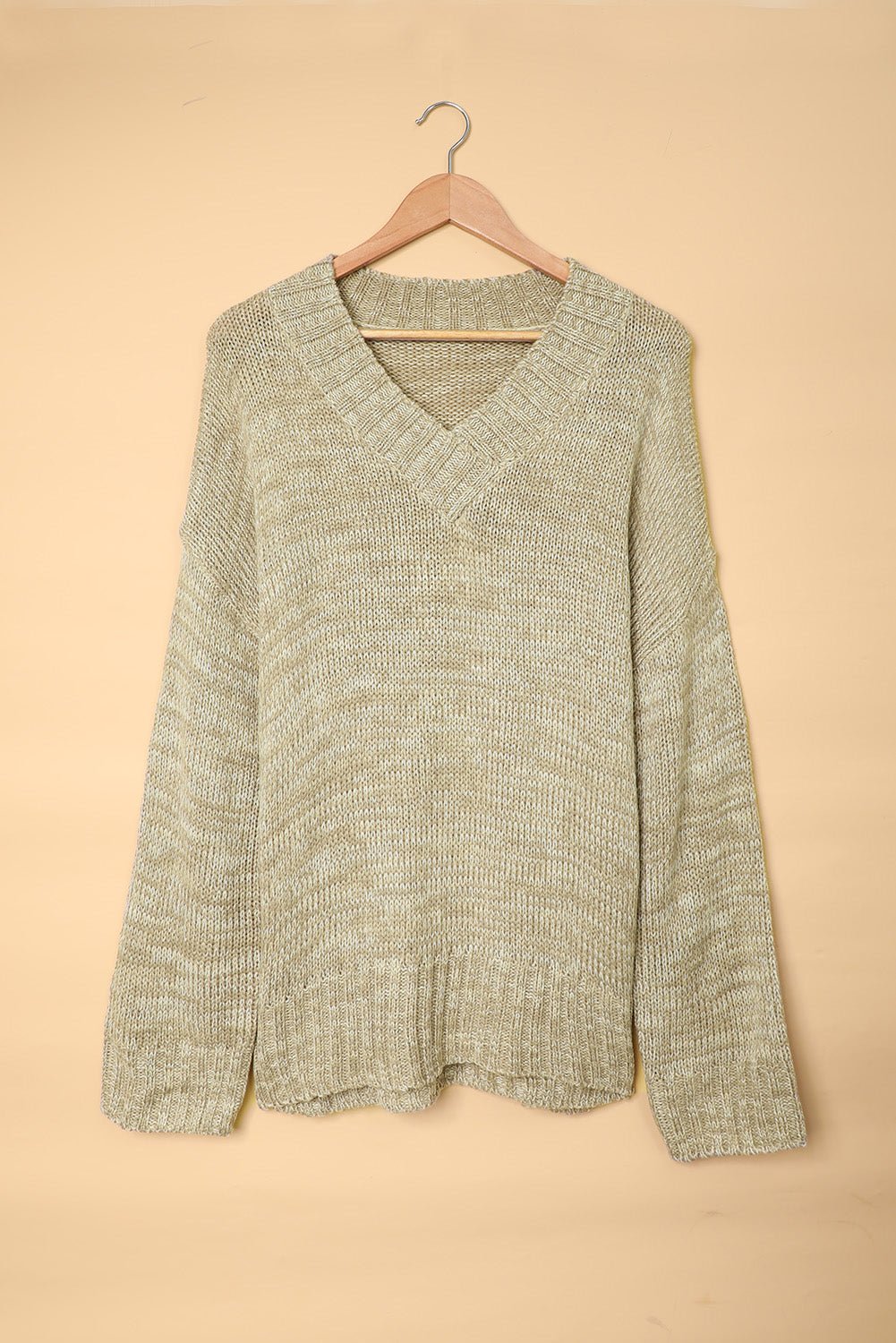 Leyla Drop Shoulder Knitted Sweater - Hello Beautiful BoutiqueSweatersThreaded Pear
