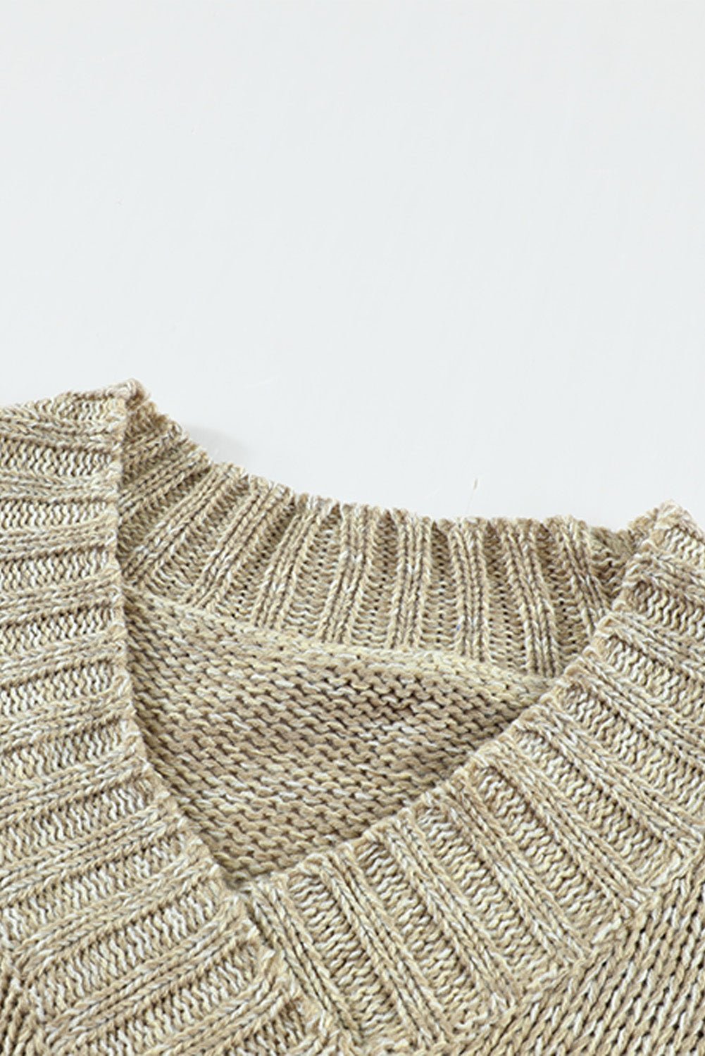 Leyla Drop Shoulder Knitted Sweater - Hello Beautiful BoutiqueSweatersThreaded Pear