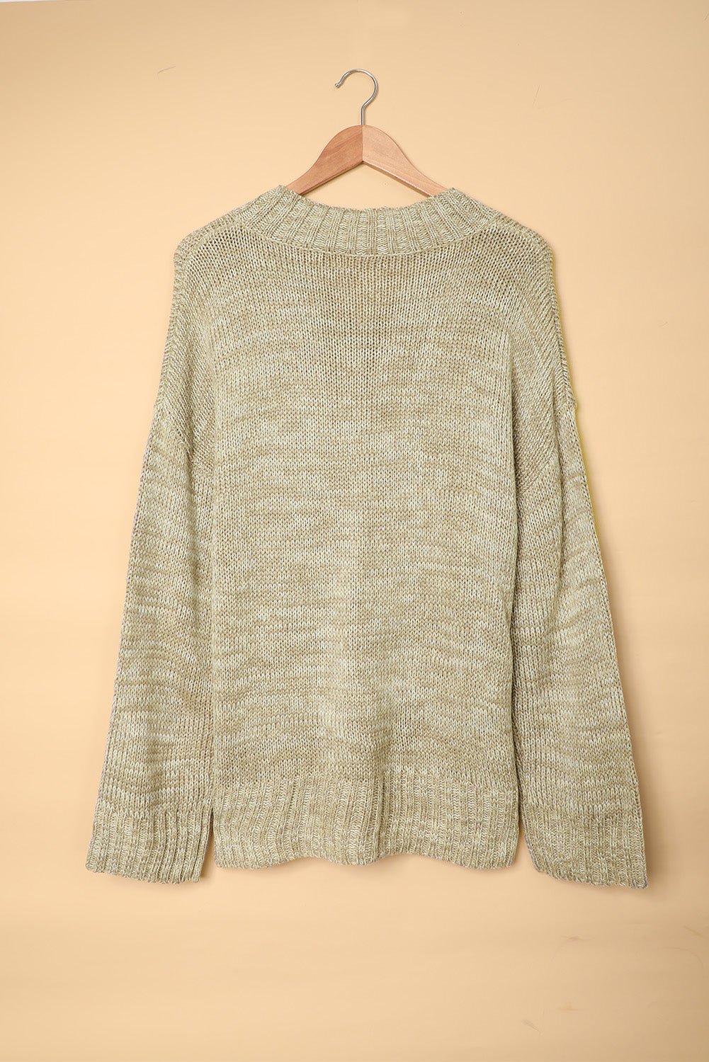 Leyla Drop Shoulder Knitted Sweater - Hello Beautiful BoutiqueSweatersThreaded Pear