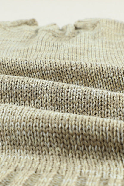 Leyla Drop Shoulder Knitted Sweater - Hello Beautiful BoutiqueSweatersThreaded Pear