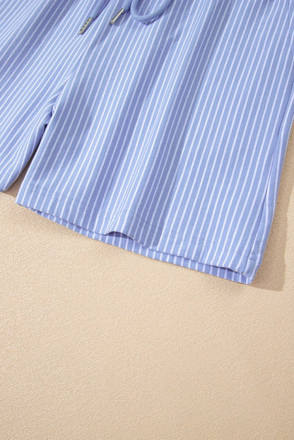 Lilian Dolman Sleeve Polo Shirt Set - Hello Beautiful BoutiqueShort SetsThreaded Pear