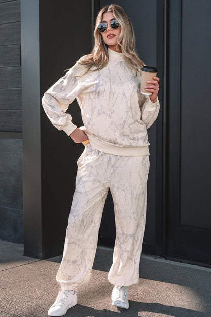 Liliana Print Jogger Pants - Hello Beautiful BoutiquePant SetsThreaded Pear