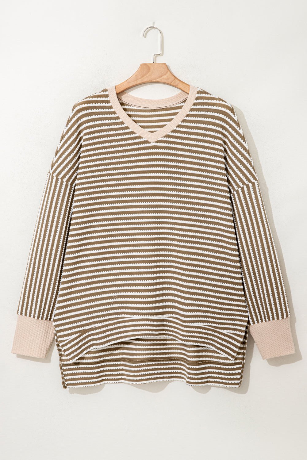 Lilianna Sleeve High Low PLUS Top - Hello Beautiful BoutiquePlus Size Long Sleeve TopsThreaded Pear