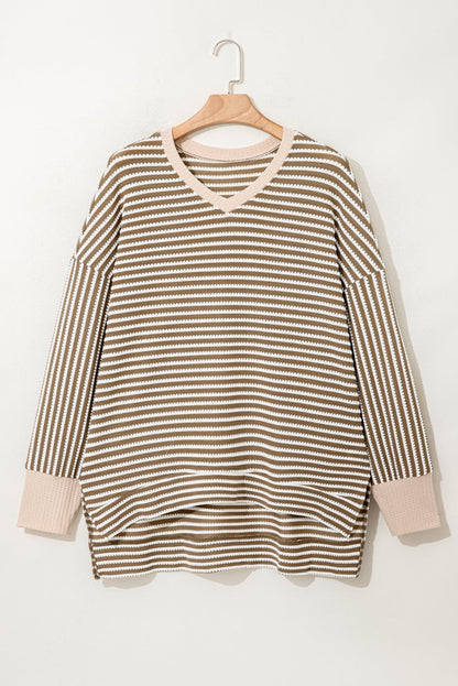 Lilianna Sleeve High Low PLUS Top - Hello Beautiful BoutiquePlus Size Long Sleeve TopsThreaded Pear