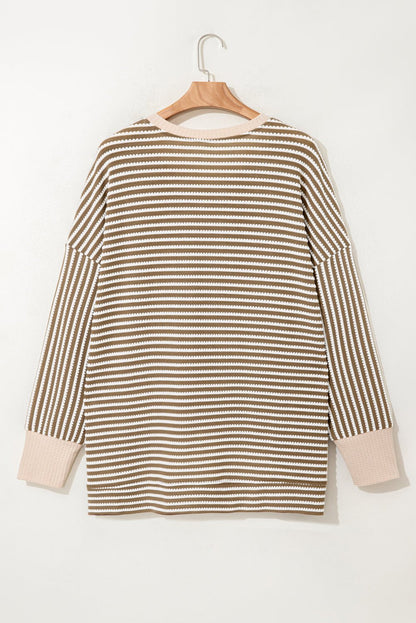 Lilianna Sleeve High Low PLUS Top - Hello Beautiful BoutiquePlus Size Long Sleeve TopsThreaded Pear