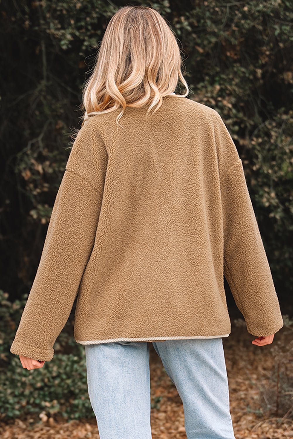 Lilisha Corduroy Edge Patchwork Jacket - Hello Beautiful BoutiqueJacketsThreaded Pear