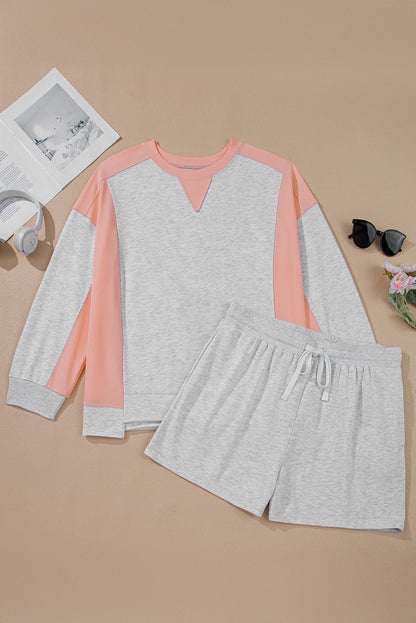 Lilliana Colorblock Pullover Casual PLUS Shorts - Hello Beautiful Boutique15% OFFThreaded Pear