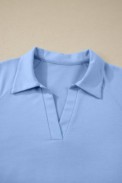 Lillie Collared Tee Set - Hello Beautiful BoutiqueShort SetsThreaded Pear