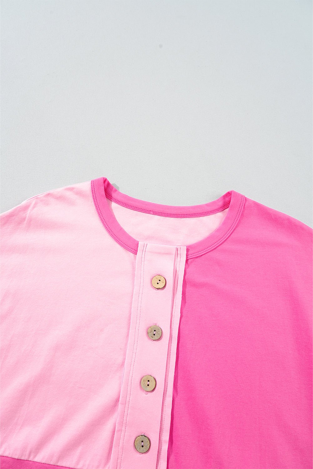 Lillie Half Collared T Shirt - Hello Beautiful BoutiqueTops & TeesThreaded Pear