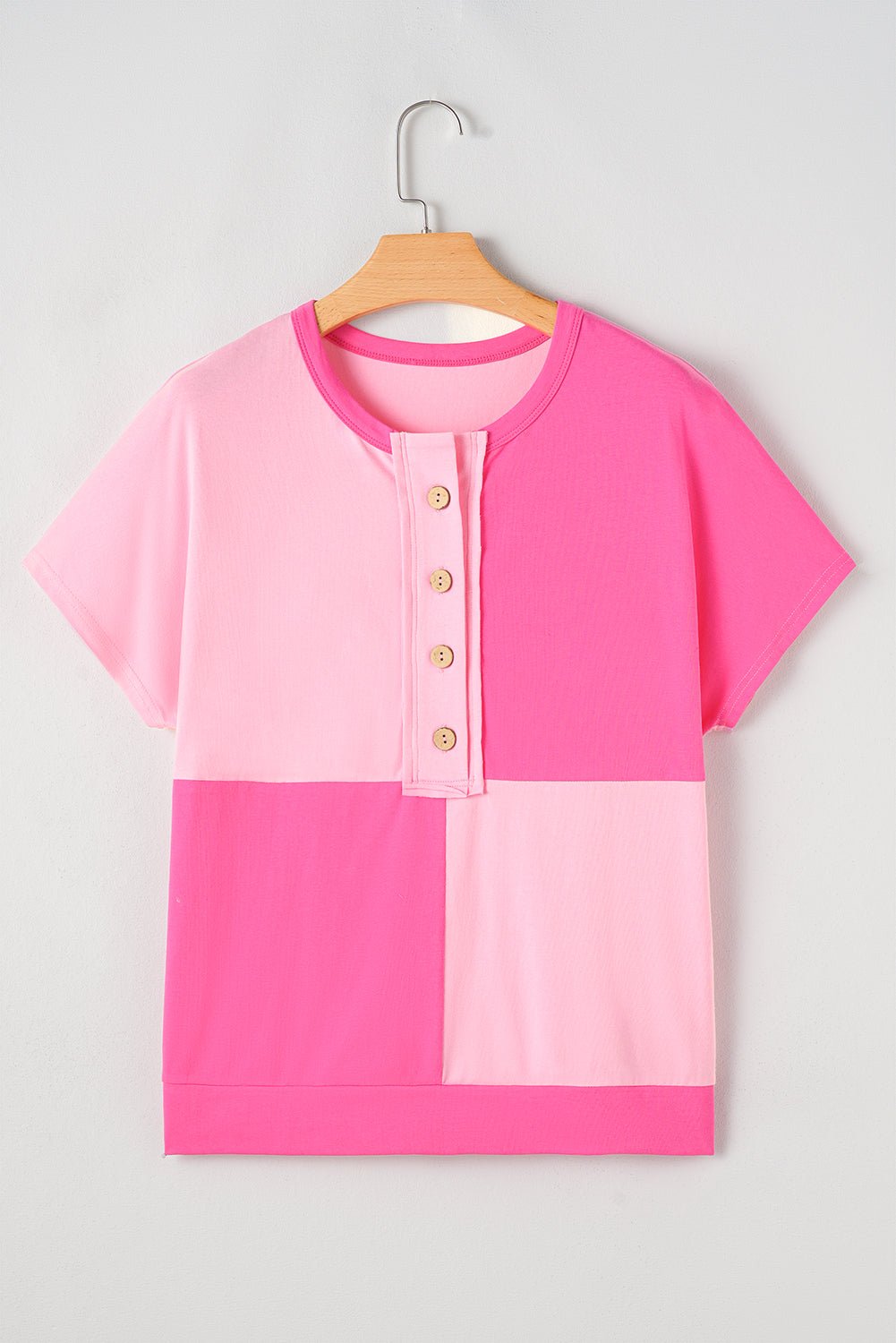 Lillie Half Collared T Shirt - Hello Beautiful BoutiqueTops & TeesThreaded Pear