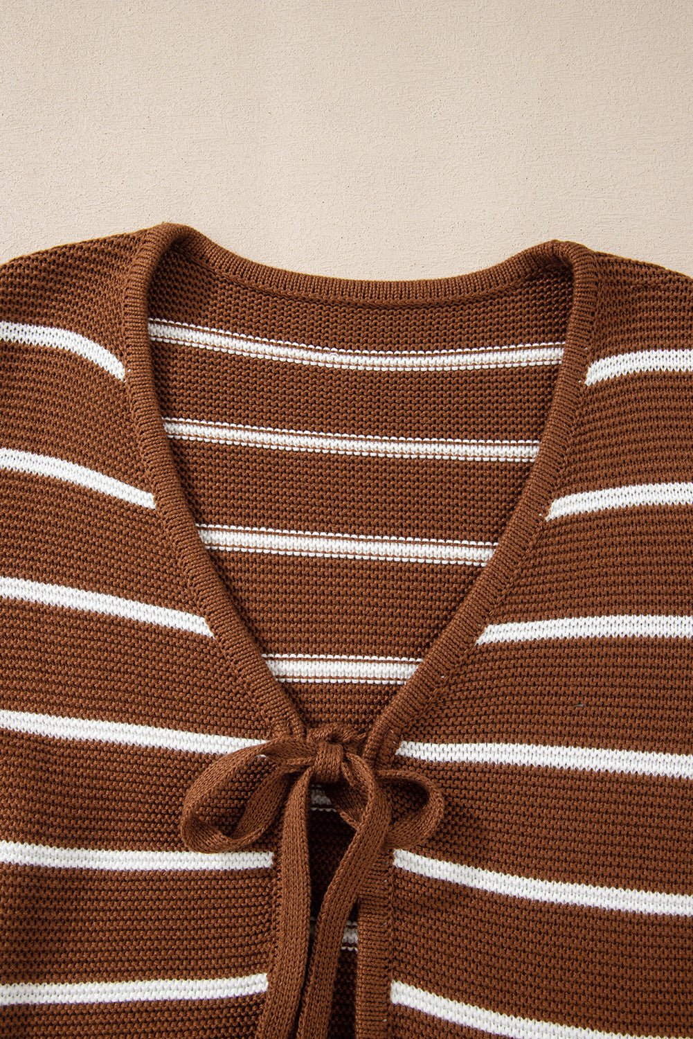 Lilly Striped Knit Cardigan Sweater - Hello Beautiful BoutiqueCardigansThreaded Pear