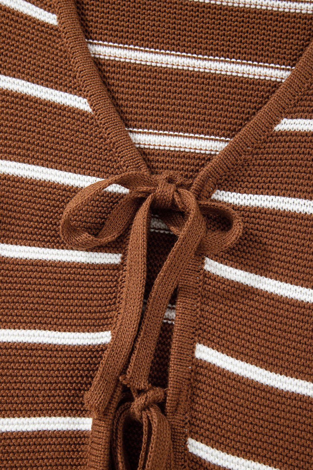 Lilly Striped Knit Cardigan Sweater - Hello Beautiful BoutiqueCardigansThreaded Pear