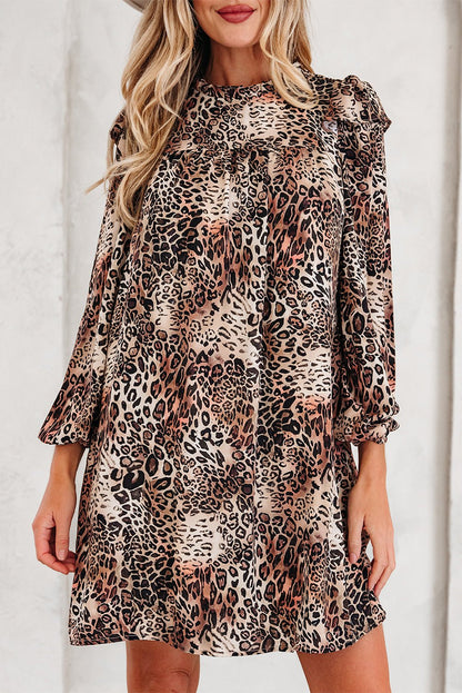 Lily Sleeve Loose Mini Dress - Hello Beautiful BoutiqueMini DressesThreaded Pear