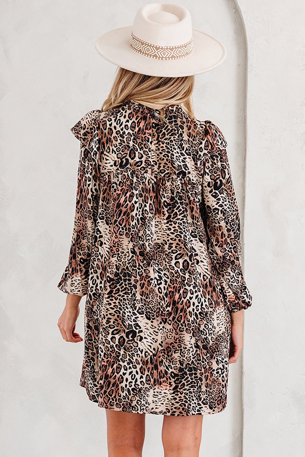 Lily Sleeve Loose Mini Dress - Hello Beautiful BoutiqueMini DressesThreaded Pear