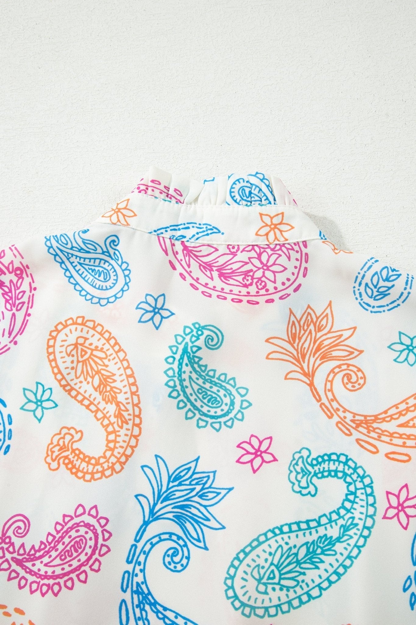 Lilyana Keyhole Puff Sleeve Blouse - Hello Beautiful BoutiqueBlouses & ShirtsThreaded Pear