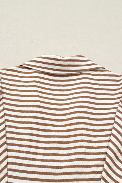 Lina Short Puff Sleeve Blouse - Hello Beautiful BoutiqueBlouses & ShirtsThreaded Pear