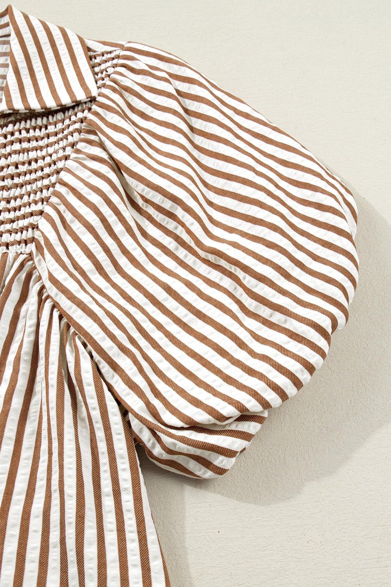 Lina Short Puff Sleeve Blouse - Hello Beautiful BoutiqueBlouses & ShirtsThreaded Pear