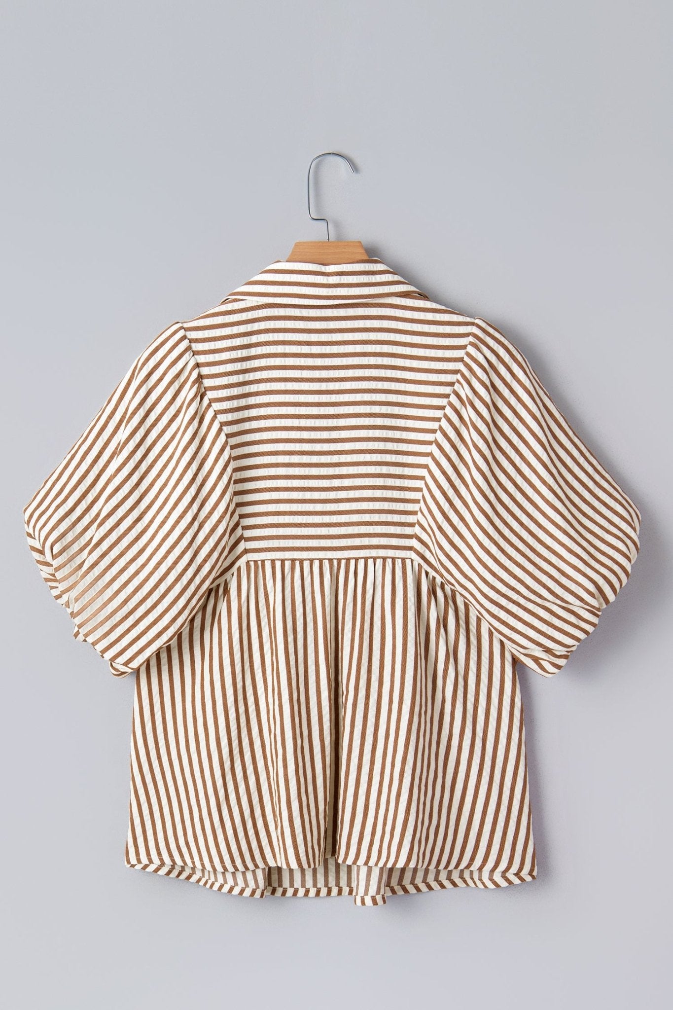 Lina Short Puff Sleeve Blouse - Hello Beautiful BoutiqueBlouses & ShirtsThreaded Pear