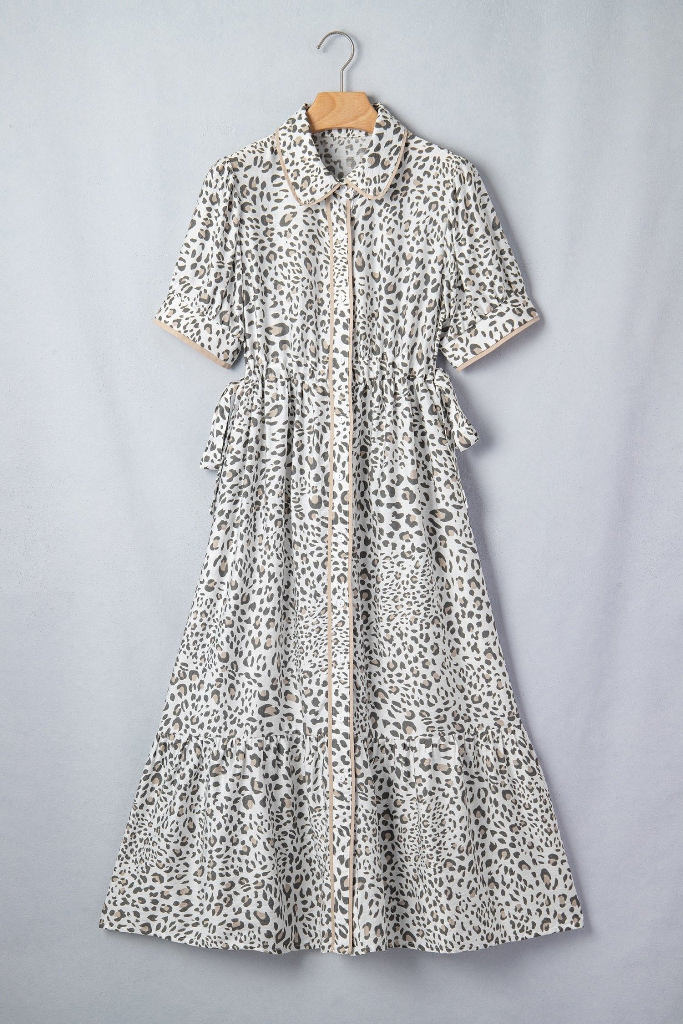 Lisa Puff Sleeve Long Dress - Hello Beautiful BoutiqueMidi DressesThreaded Pear